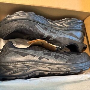 ASICS Men's Black Running Shoes